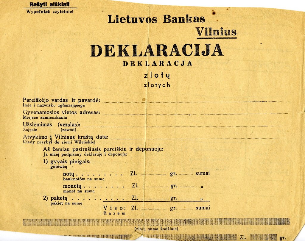 KKE 5733a.jpg - (niemiecki-litewski) Dok. Zaświadczenia lekarskie tłumaczone przez notariusza na język niemiecki dla Antoniego Graszko, Wilno, 23 X 1942 r./19 VII 1943 r.